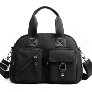 Women Nylon Waterproof Multi-Pocket Large Capacity Multi-Functional Handbag
