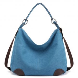 Stylish Women Vintage Canvas Large Capacity Fashion Shoulder Handbag