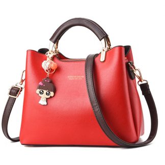 New PU Female Korean Style Simple Shoulder Bag